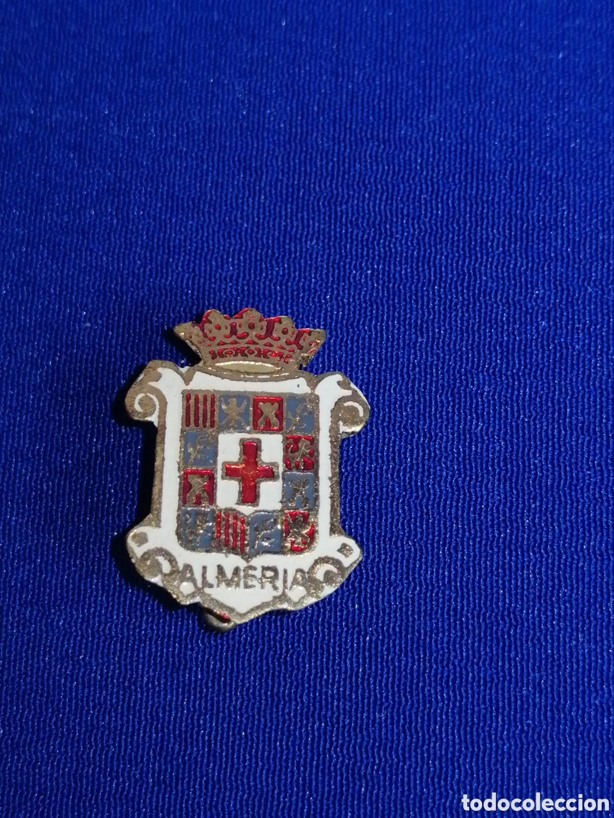 Collection pins: ALMER&Iacute;A ESCUDO HER&Aacute;LDICO INSIGNIA DE ALFILER ANTIGUA