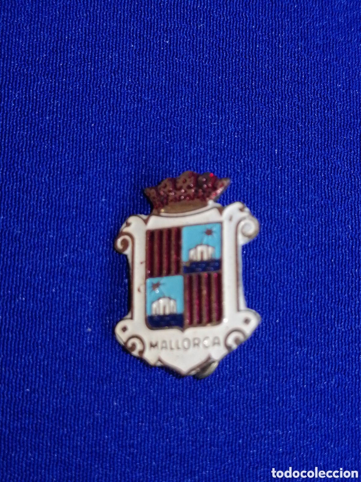 Collection pins: MALLORCA ESCUDO HER&Aacute;LDICO INSIGNIA DE ALFILER ANTIGUA