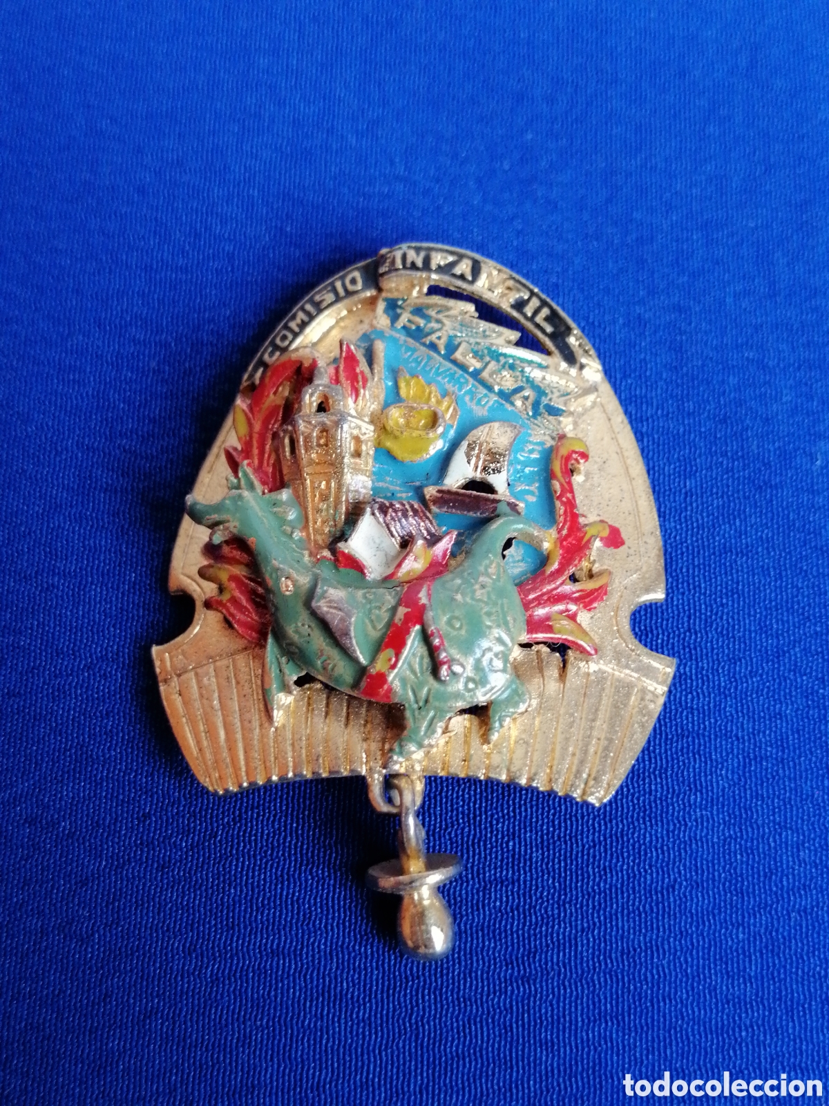 Pins de cole&ccedil;&atilde;o: FALLA MALVARROSA PONZ CAVITE (COMISION INFANTIL) N&Uacute;MERO 112 INSIGNIA DE ALFILER