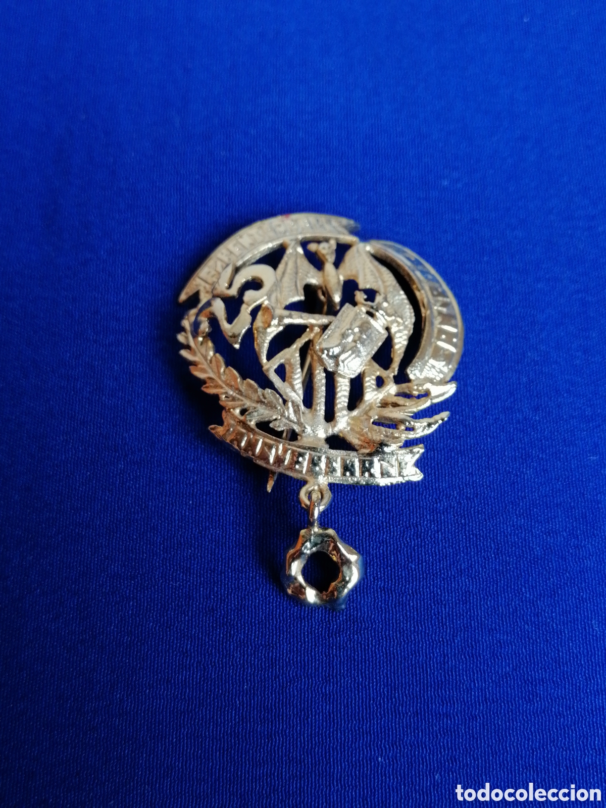 Pins e Spille di collezione: FALLA SAN ROQUE BENICADELL 25 ANIVERSARIO N&Uacute;MERO COMSION 223 INSIGNIA DE ALFILER
