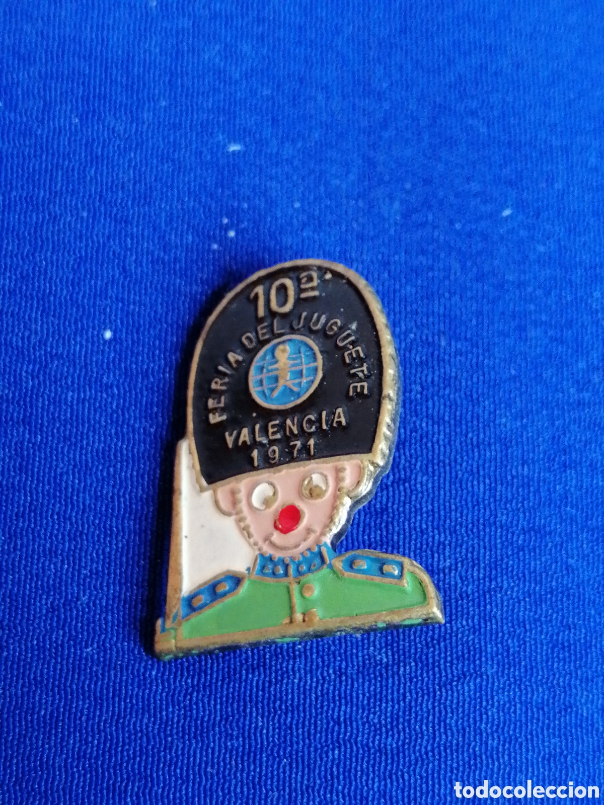 Sammlung von Pins: FERIA DEL JUGUETE 10&deg; aniversario VALENCIA - 1971 INSIGNIA DE ALFILER ANTIGUA