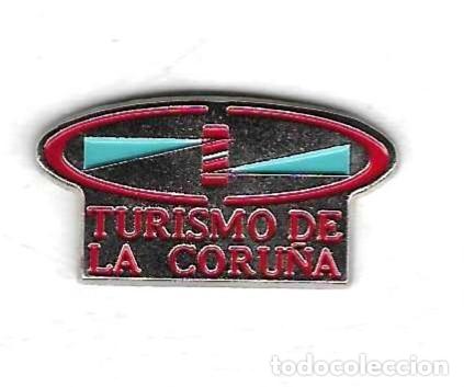 Pin's de collection: 132-129. Pin Turismo de La Coru&ntilde;a. 132-129