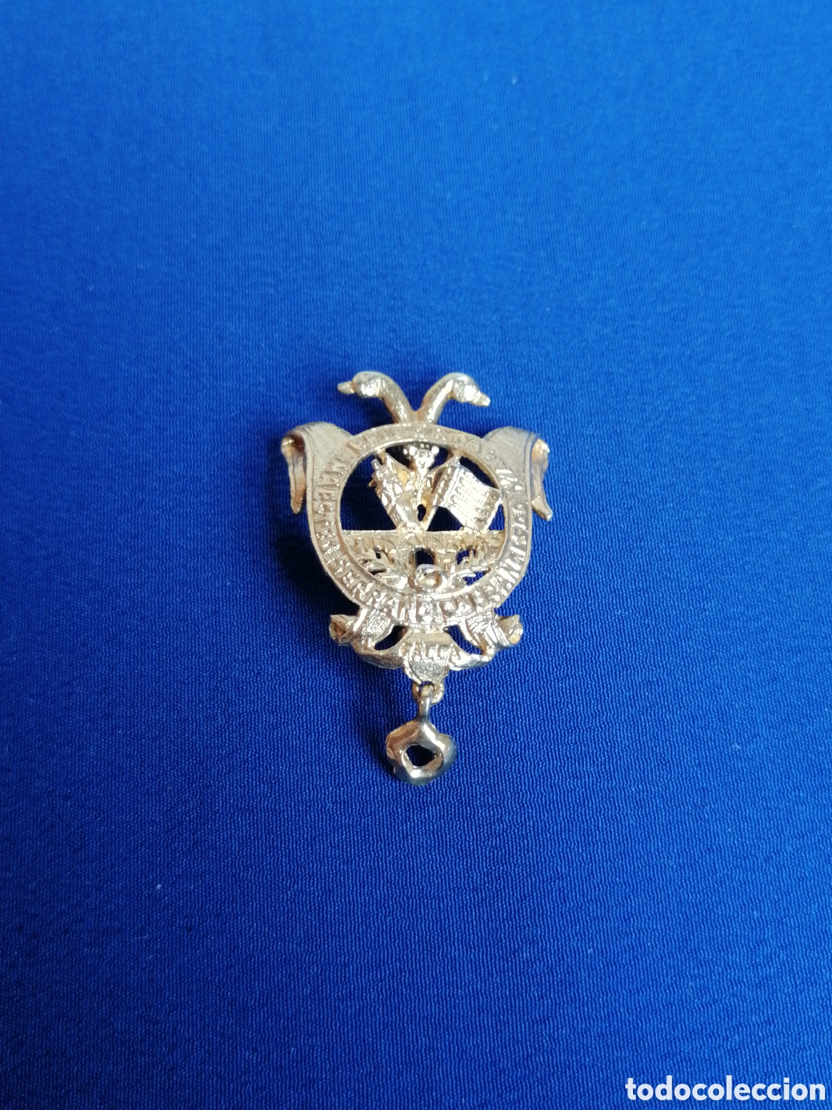 Pins de cole&ccedil;&atilde;o: FALLA MAESTRO SERRANO (PAIPORTA) INSIGNIA DE ALFILER DORADA