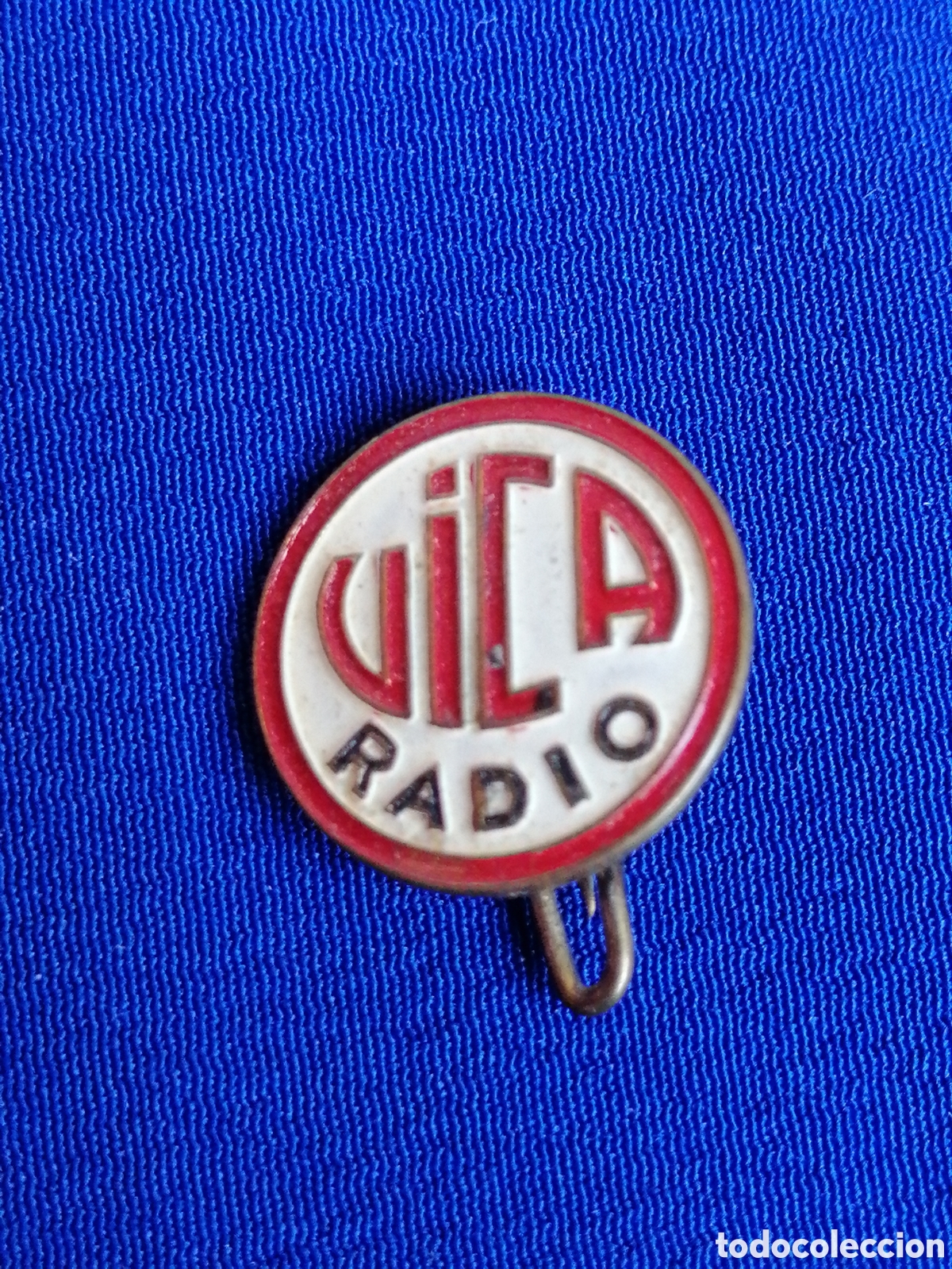 Pins de colecci&oacute;n: RADIO VICA INSIGNIA DE ALFILER ANTIGUA
