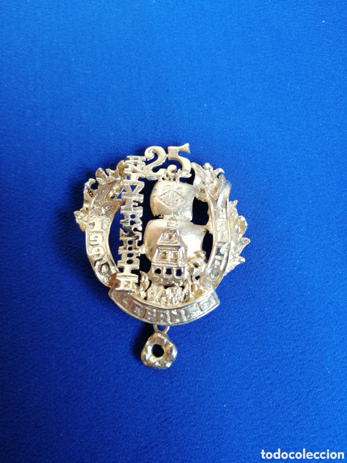 Pins de colecci&oacute;n: FALLA LEPANTO GUILLEN DE CASTRO 25 ANIVERSARIO N&Uacute;MERO COMISION 211 INSIGNIA DE ALFILER