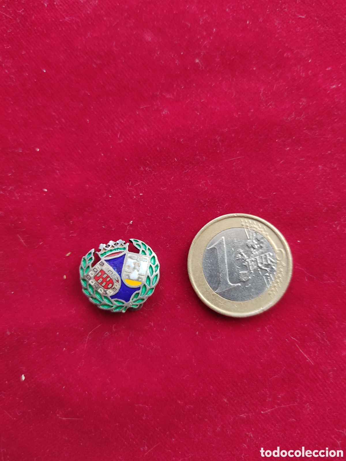 Pins de colecci&oacute;n: Pin de plata &eacute;poca de Franco. - Foto 4