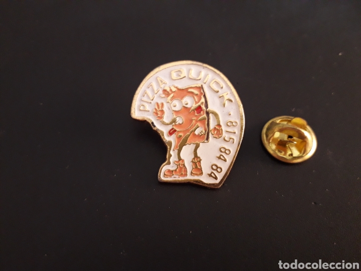 Pins de colecci&oacute;n: PIN PIZZA QUICK PEDIDO M&Iacute;NIMO 3&euro; - Foto 1