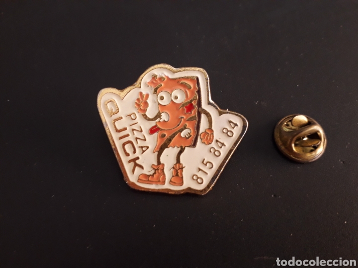 Pins de colecci&oacute;n: PIN PIZZA QUICK PEDIDO M&Iacute;NIMO 3&euro; - Foto 1