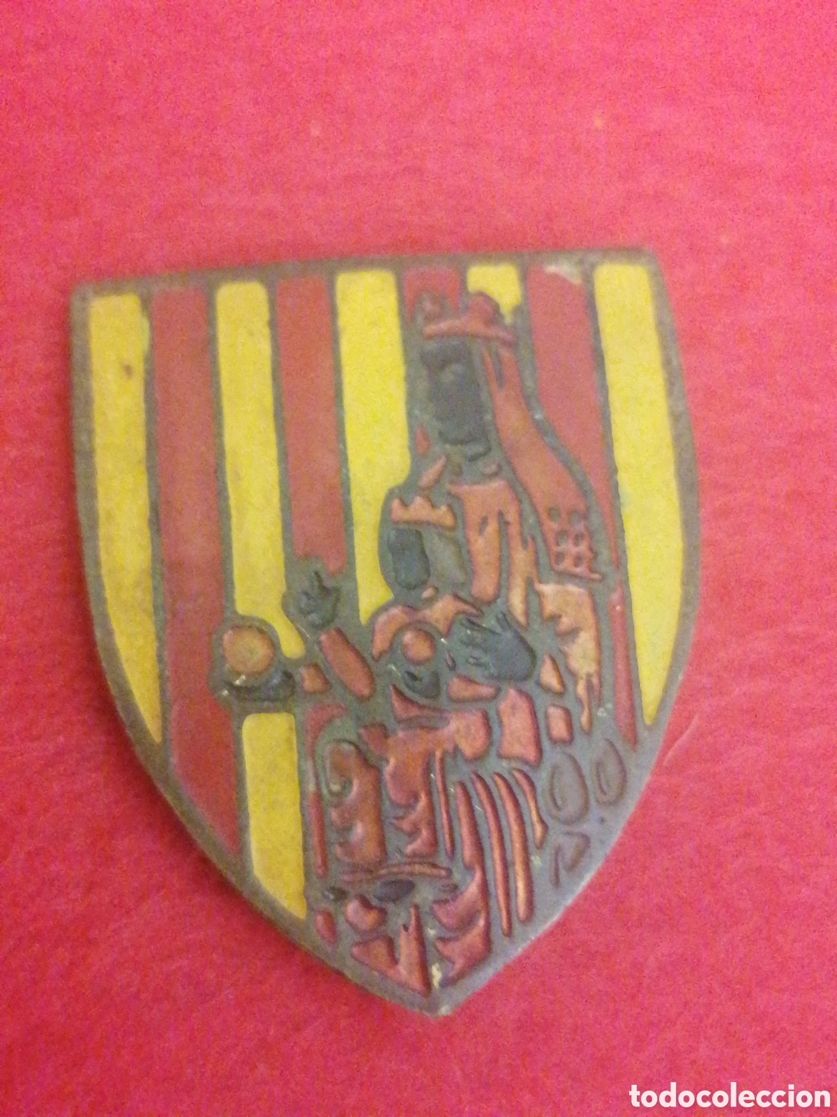 Sammlung von Pins: PIN Insignia senyera bandera Catalunya Mare de D&eacute;u de Montserrat