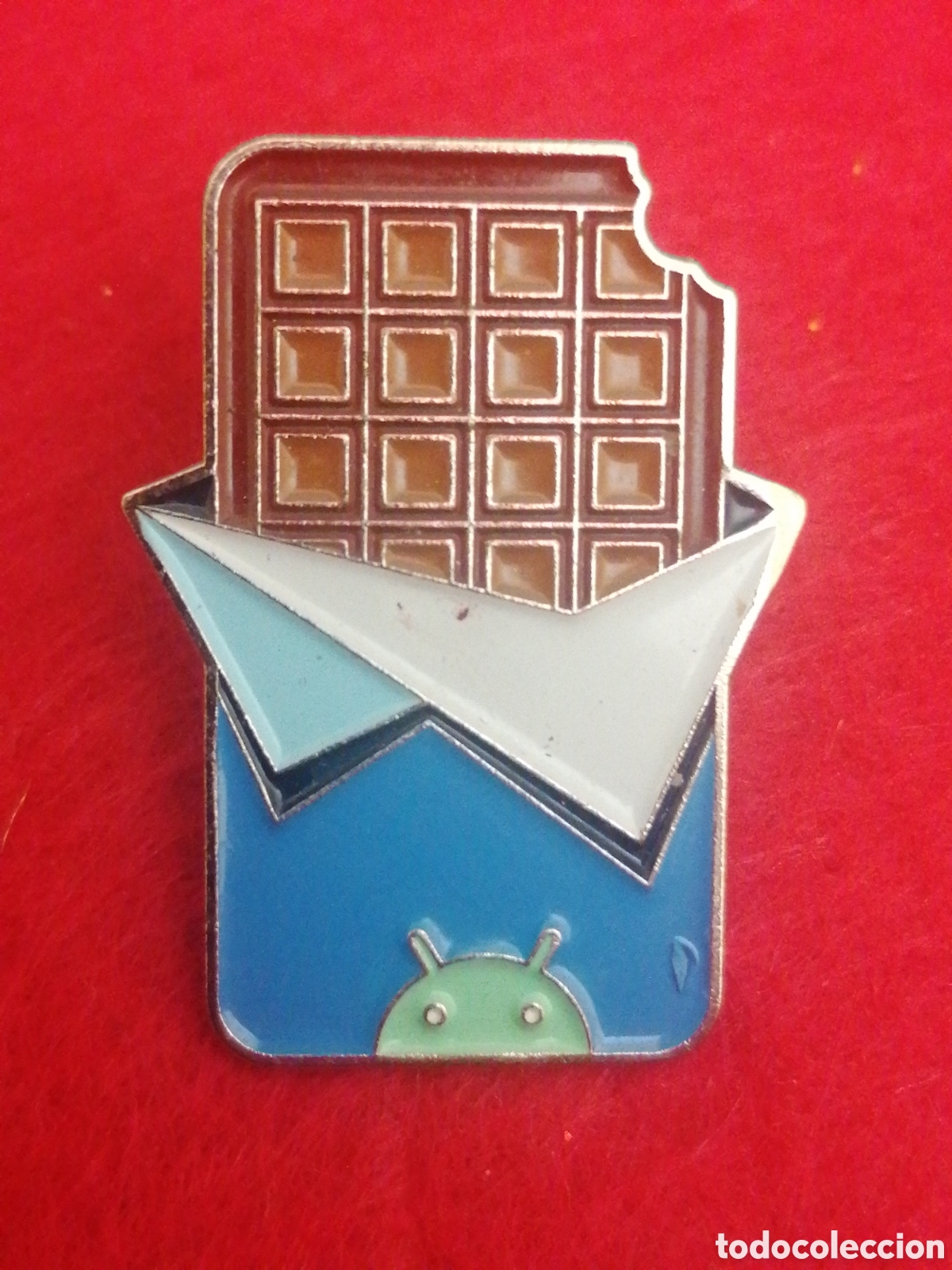 Pins de colecci&oacute;n: PIN Android tableta de chocolate - Foto 1