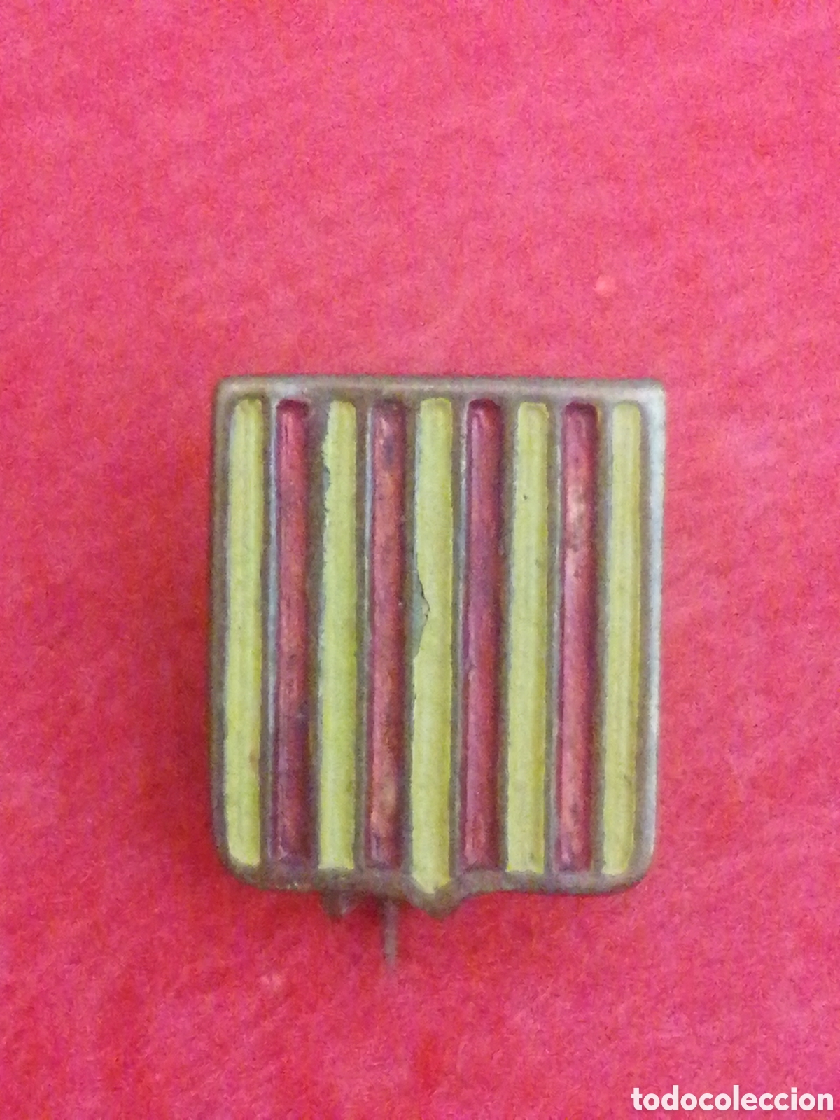 Collection pins: PIN senyera bandera de Catalunya antigua insignia tipo imperdible