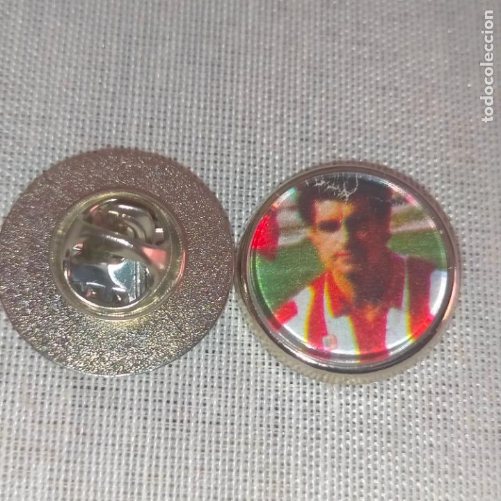 Pins de cole&ccedil;&atilde;o: pin redondo metal - f&uacute;tbol equipo club Atl&eacute;tico de Madrid JUGADOR