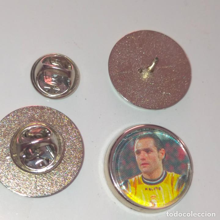 Pins de colecci&oacute;n: PIN REDONDO METAL - FUTBOL JUGADOR DEL EQUIPO FUTBOL historia del REAL MADRID