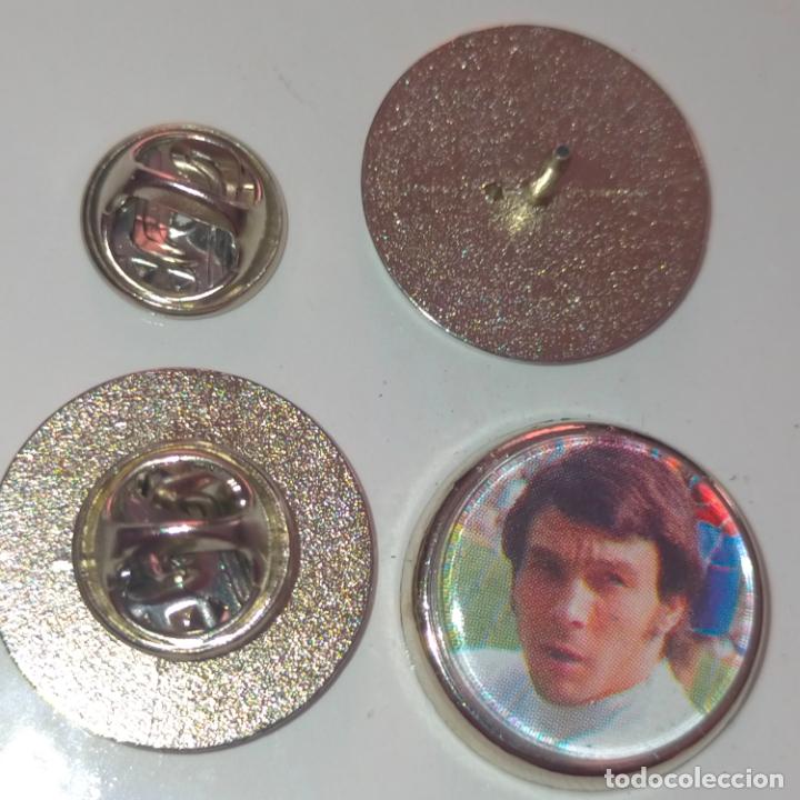 Pins de colecci&oacute;n: PIN REDONDO METAL - FUTBOL JUGADOR DEL EQUIPO FUTBOL historia del REAL MADRID