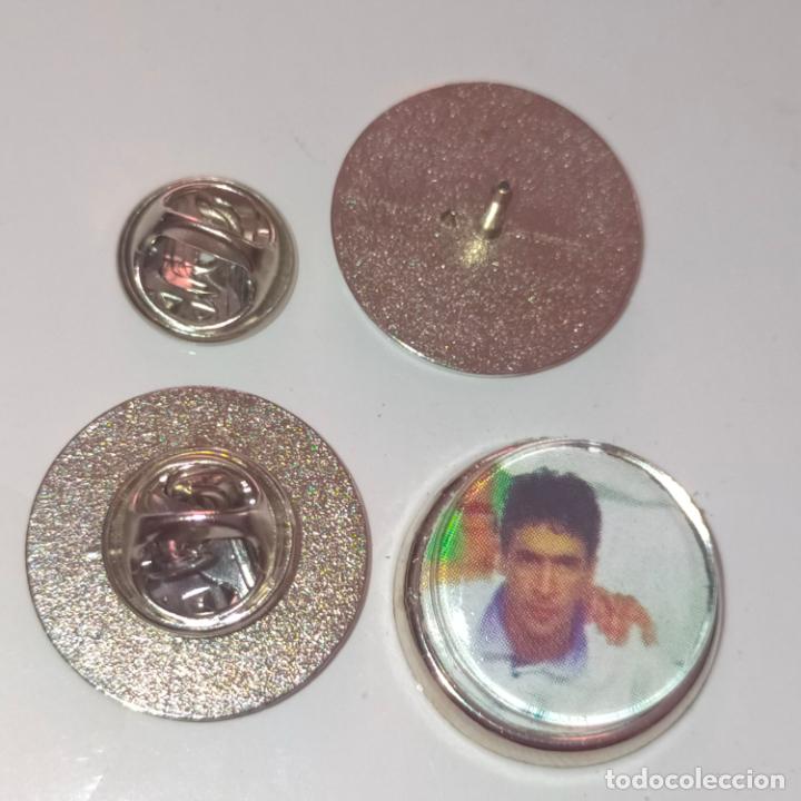 Pin's de collection: PIN REDONDO METAL - FUTBOL JUGADOR DEL EQUIPO FUTBOL historia del REAL MADRID