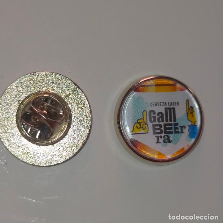 Pin's de collection: PIN REDONDO METAL - cervezas granadinas sacromonte Granada