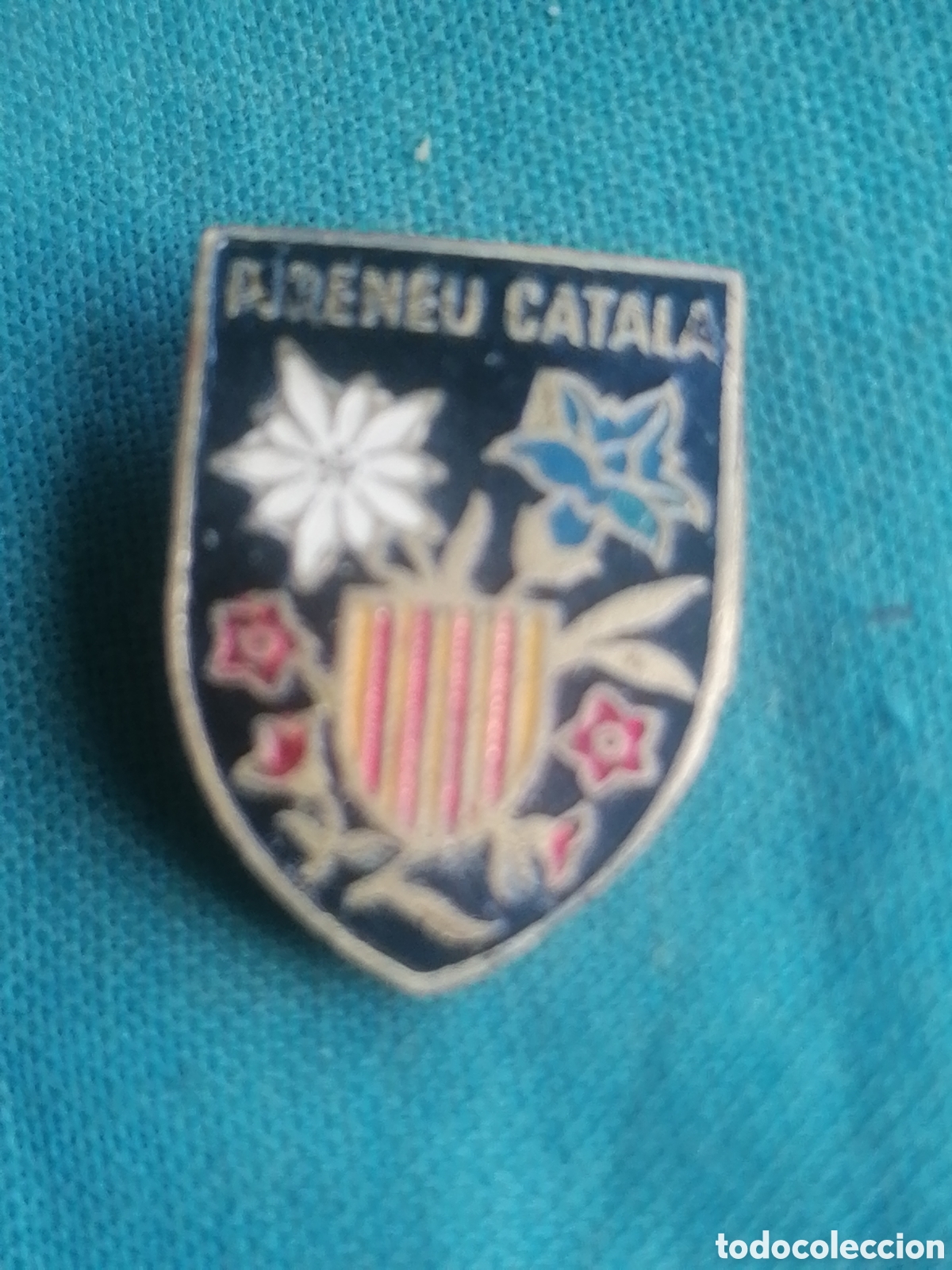 Collection pins: Pin de tipo insignia tipo imperdible Pirineu Catal&agrave; Pirineus catalanes Catalunya