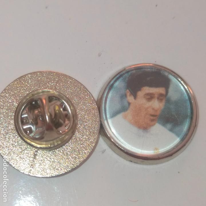 Pin's de collection: pin redondo metal - f&uacute;tbol equipo club jugador HISTORIA DEL REAL Madrid