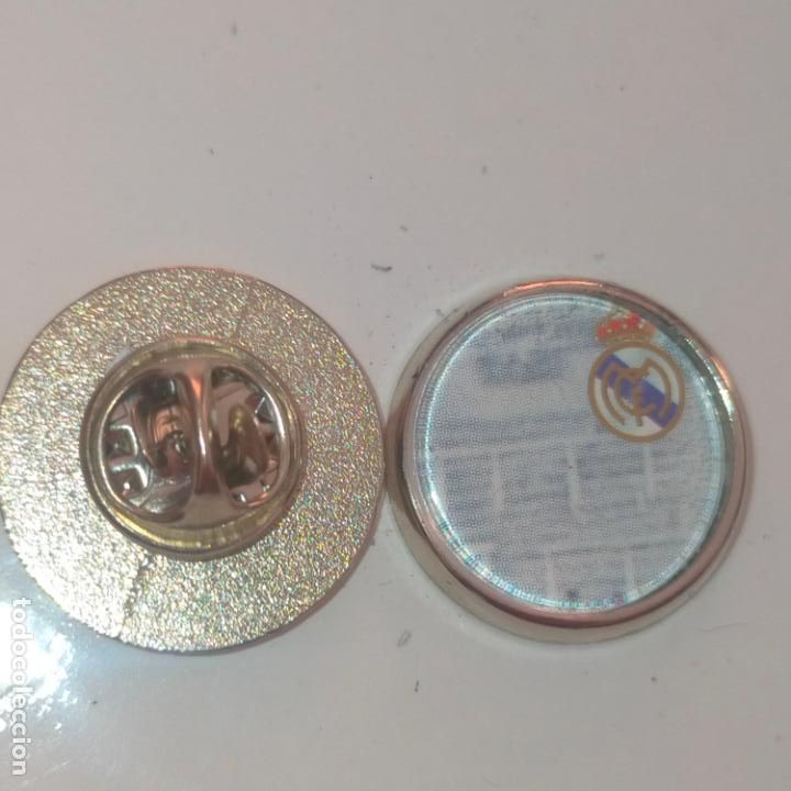 Pin's de collection: pin redondo metal - f&uacute;tbol equipo club jugador HISTORIA DEL REAL Madrid
