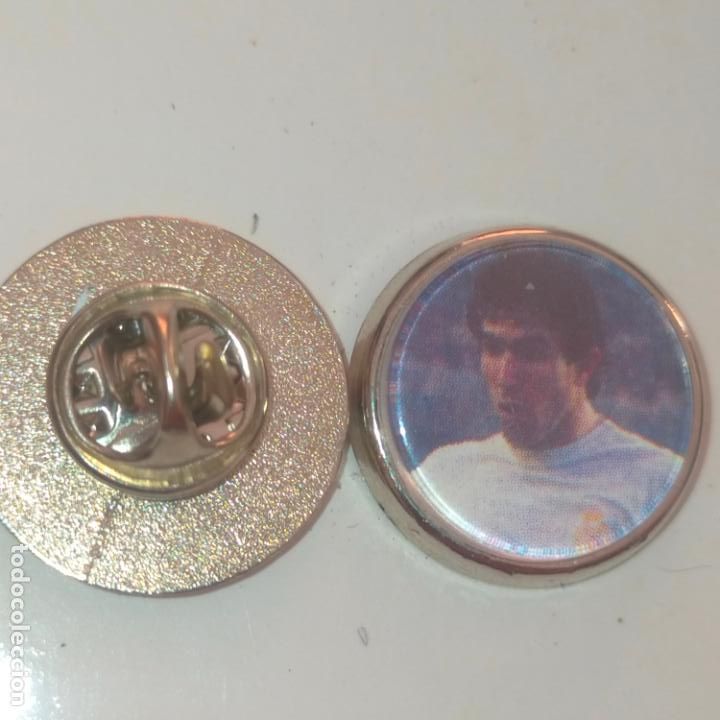 Collection pins: pin redondo metal - f&uacute;tbol equipo club jugador HISTORIA DEL REAL Madrid