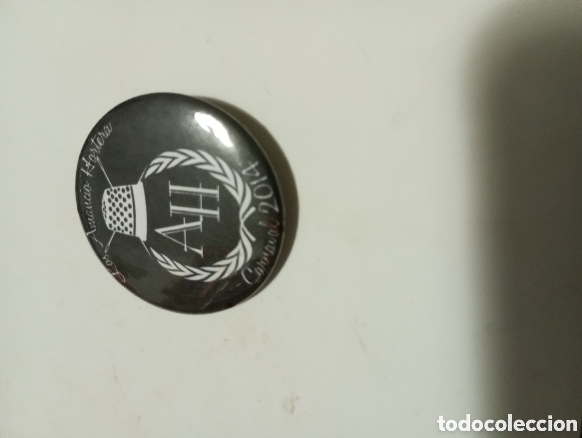 Pins de colecci&oacute;n: Carnaval de C&aacute;diz chapa chirigota los Amancio Horteras 2014