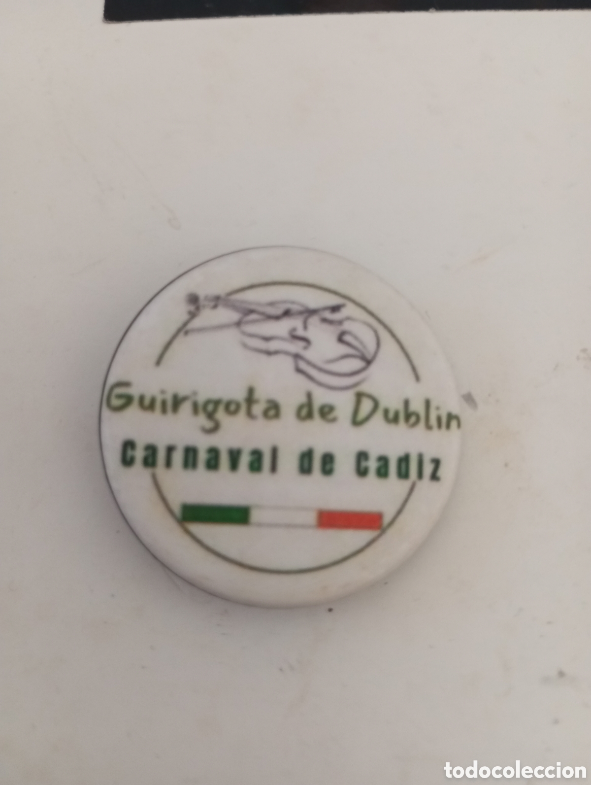 Pins de colecci&oacute;n: Carnaval de C&aacute;diz chapa chirigota callejera guirigota de dublin