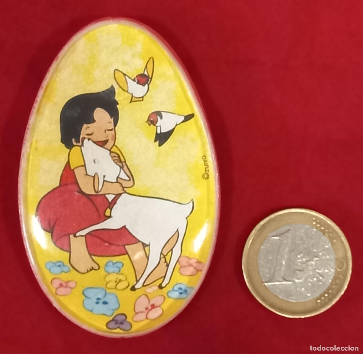 Pins de colecci&oacute;n: CHAPA , PINS DE LA SERIE DE DIBUJOS HEIDI ORIGINAL ZUIYO A&Ntilde;O 75