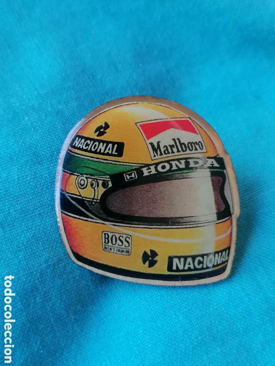 Pins de colecci&oacute;n: Pin casco F&oacute;rmula 1 MotoGP