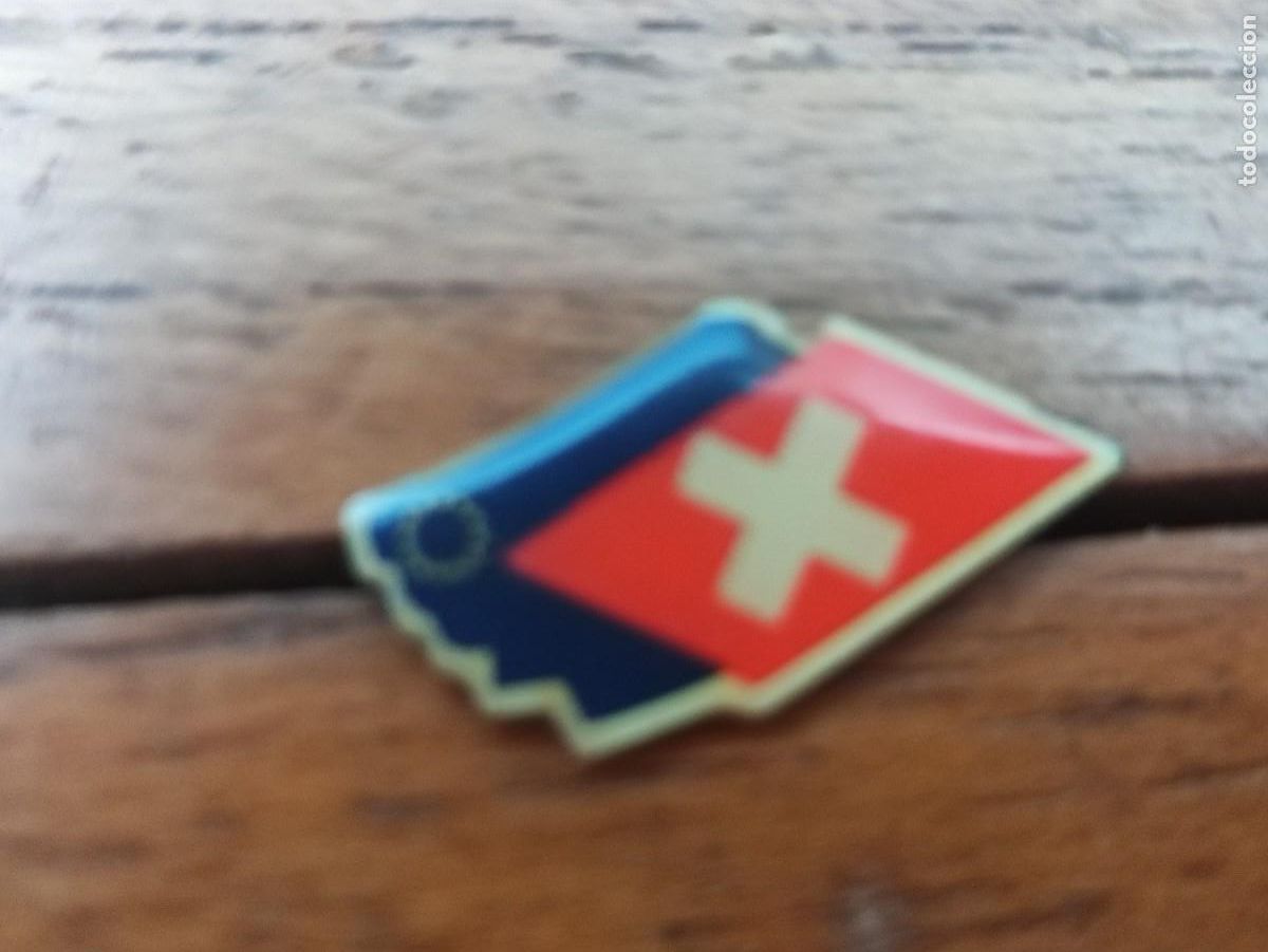 Pins de colecci&oacute;n: Pin Suiza ( supongo sobre adhesi&oacute;n UE)