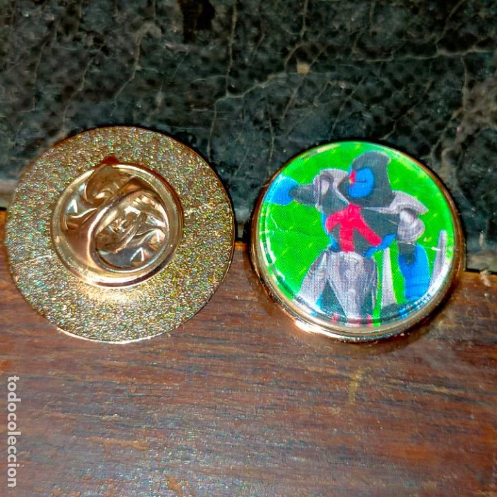 Pins de colecci&oacute;n: pin redondo metal - figuras de accion gormiti
