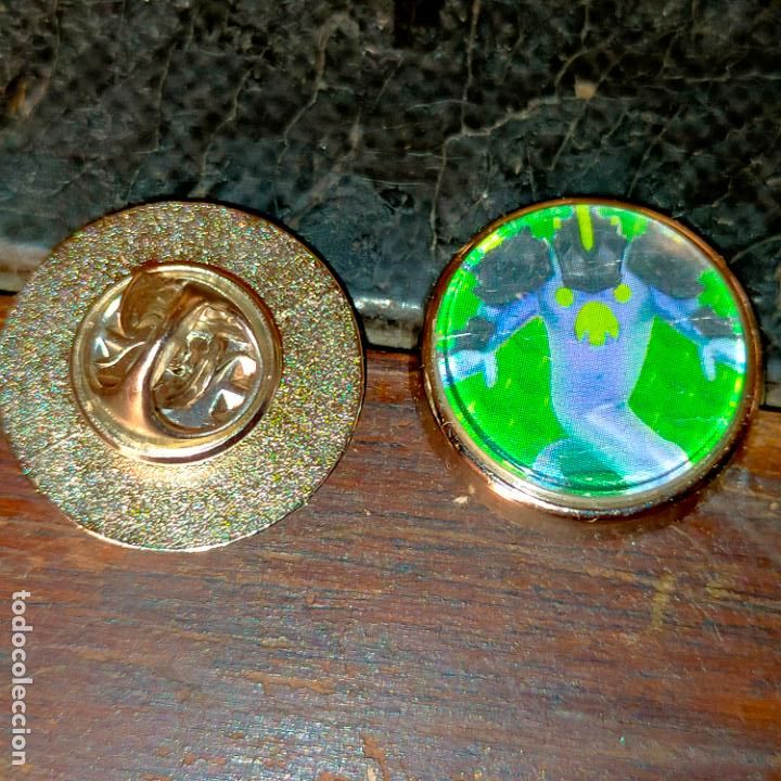 Pins de colecci&oacute;n: pin redondo metal - figuras de accion gormiti