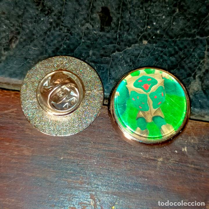 Pins de colecci&oacute;n: pin redondo metal - figuras de accion gormiti