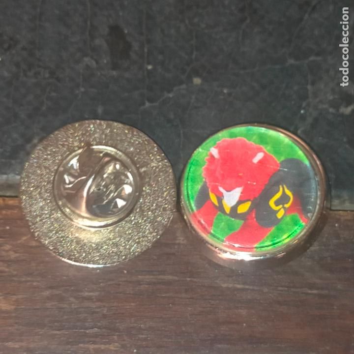 Pins de colecci&oacute;n: pin redondo metal - figuras de accion gormiti
