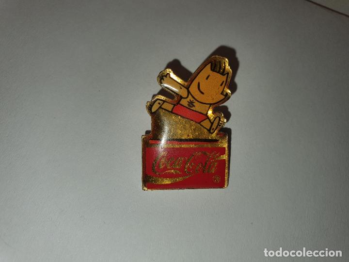 Pins de colecci&oacute;n: PIN CHAPA -- COBI COCA COLA OLIMPIADAS 1988