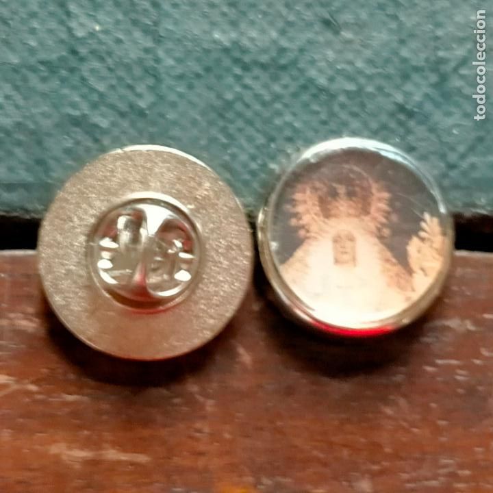 Pins de colecci&oacute;n: pin redondo metal - semana santa sevilla cristo o virgen , cofradia hermandad . para solapa