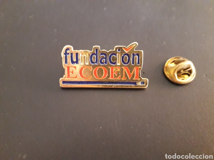 Pins de colecci&oacute;n: PIN FUNDACI&Oacute;N ECOEM, SEVILLA, EDUCACI&Oacute;N, OPOSICIONES PEDIDO M&Iacute;NIMO 3&euro;