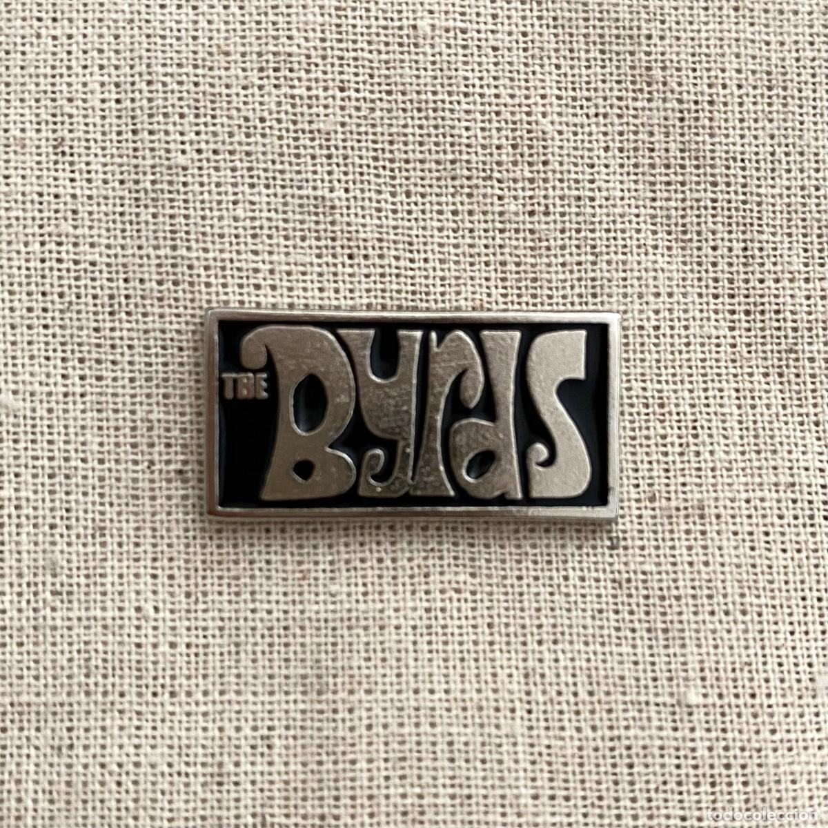 Collection pins: PIN THE BYRDS NUEVO Y SIN USO METALICO ESMALTADO 2.5X1 CM. APROXIMADAMENTE