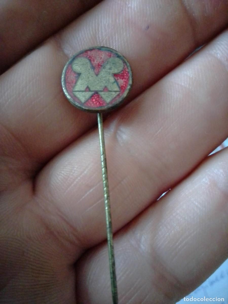 Pins de colecci&oacute;n: INSIGNIA ANTIGUA ALFILER WEIMAR ALEMANIA ORIENTAL DDR COMPANY ENGINEERING , EMPRESA INGENIER&Iacute;A