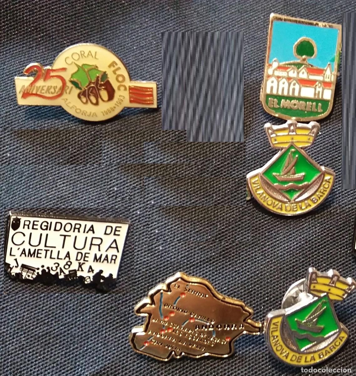 Pins de colecci&oacute;n: PINS DE POBLACIONES CATALANAS - Foto 1