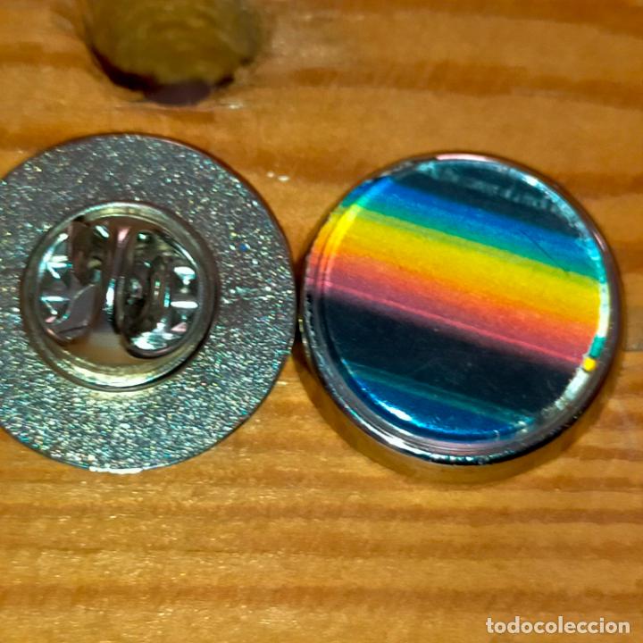 Pins de colecci&oacute;n: pin redondo metal - bandera orgullo gay