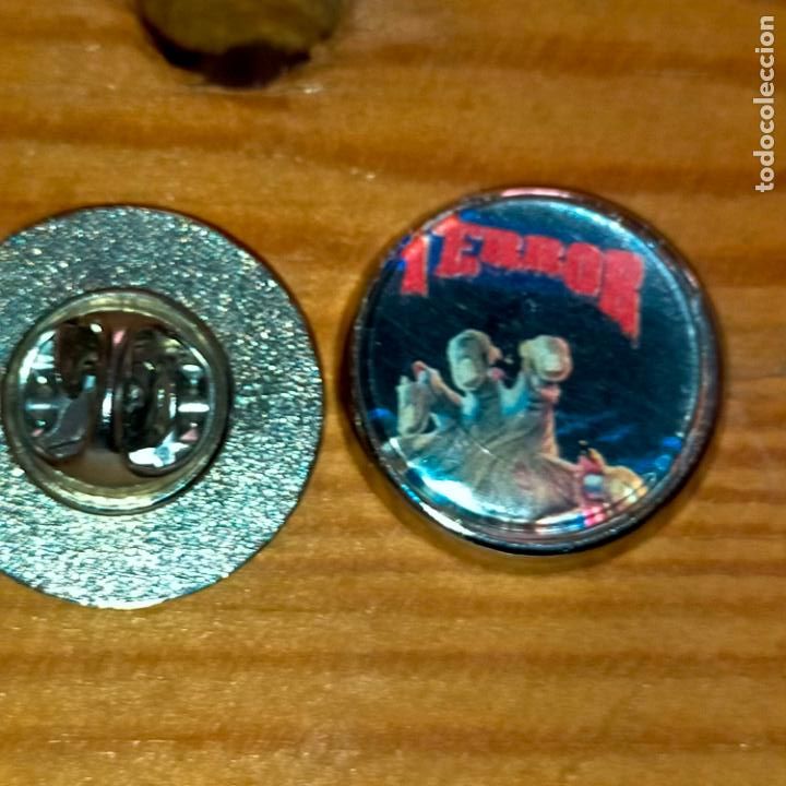 Pins e Spille di collezione: pin redondo metal - cine terror