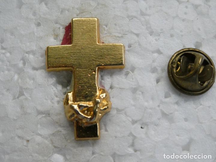 Pins e Spille di collezione: PIN RELIGIOSO SEMANA SANTA. HERMANDADES COFRAD&Iacute;AS DE C&Oacute;RDOBA. VIA CRUCIS. ESCUDO HER&Aacute;LDICO