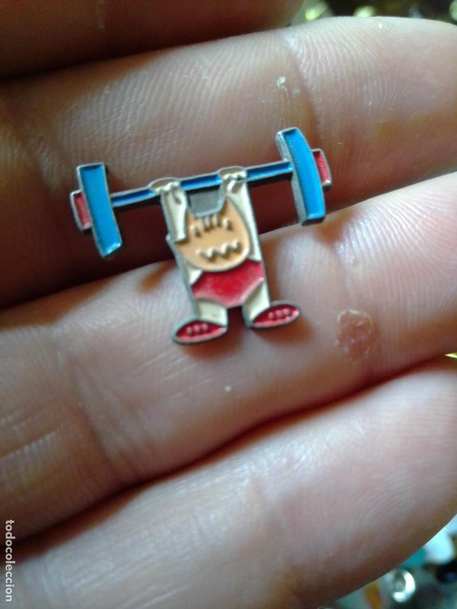 Pins de colecci&oacute;n: PINS COBI HALTEROFILIA LEVANTADOR PESAS CATALUNYA OLIMPIADAS BARCELONA 92 CATALU&Ntilde;A