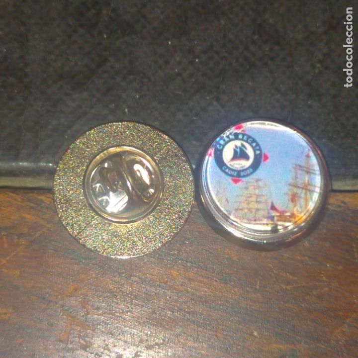 Pins e Spille di collezione: PIN REDONDO METAL - cadiz gran regata elcano el cano 2023 barcos veleros