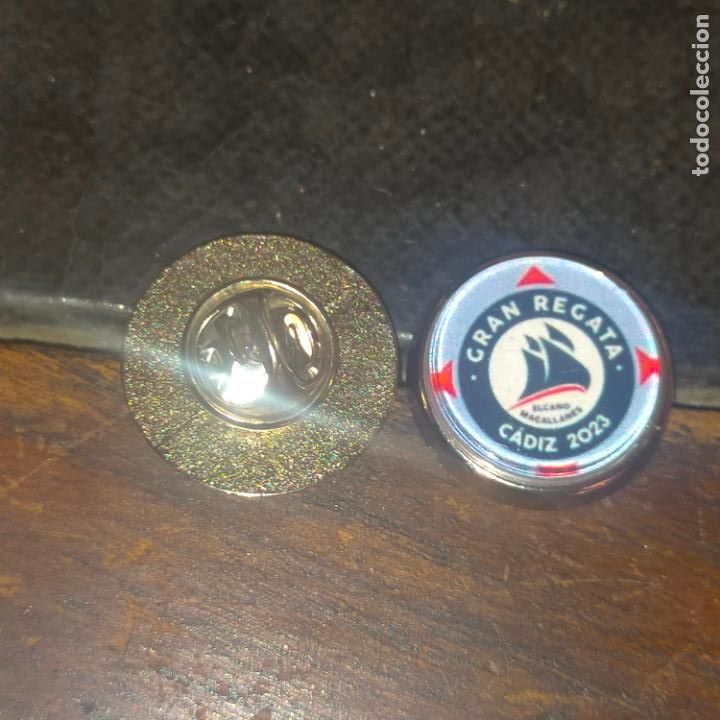 Sammlung von Pins: PIN REDONDO METAL - cadiz gran regata elcano el cano 2023 barcos veleros