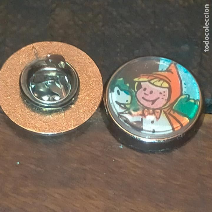 Sammlung von Pins: PIN REDONDO METAL - TEBEOS Y COMICS DIBUJOS ANIMADOS - PUMBY . CAPERUCITA ENCARNADA