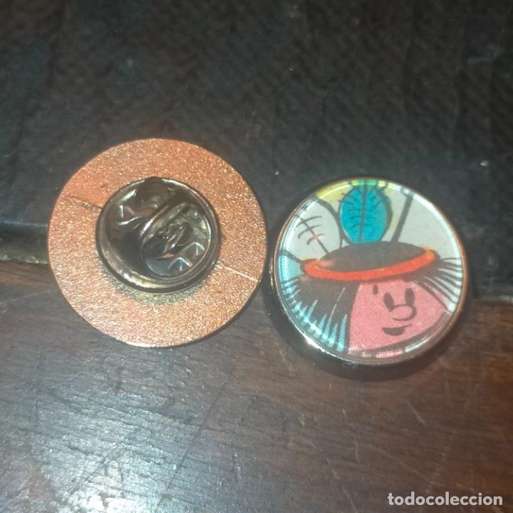 Pin's de collection: PIN REDONDO METAL - TEBEOS Y COMICS DIBUJOS ANIMADOS - PUMBY . Plumita