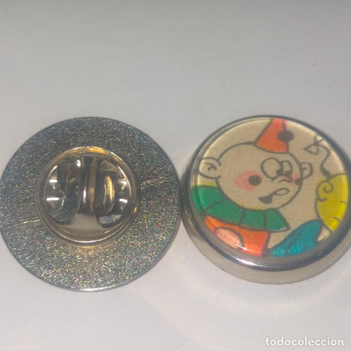 Pins e Spille di collezione: PIN REDONDO METAL - TEBEOS Y COMICS DIBUJOS ANIMADOS - PUMBY / personajes payasete y fu - chinin