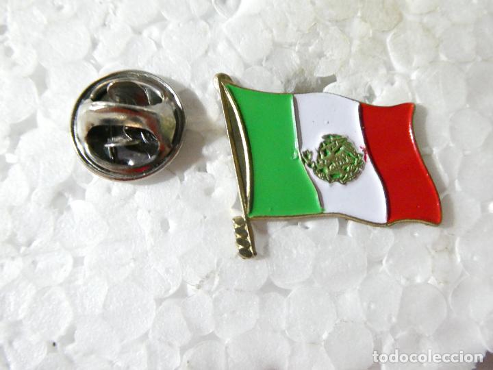 Pins de cole&ccedil;&atilde;o: PIN DE TURISMO BANDERAS. BANDERA DE M&Eacute;XICO