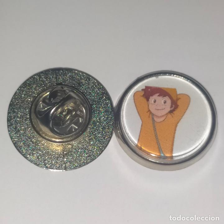 Pins de colecci&oacute;n: pin redondo metal - dibujos animados - Heidi